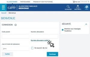 Numéro allocataire ou mot de passe CAF perdu Comment les retrouver