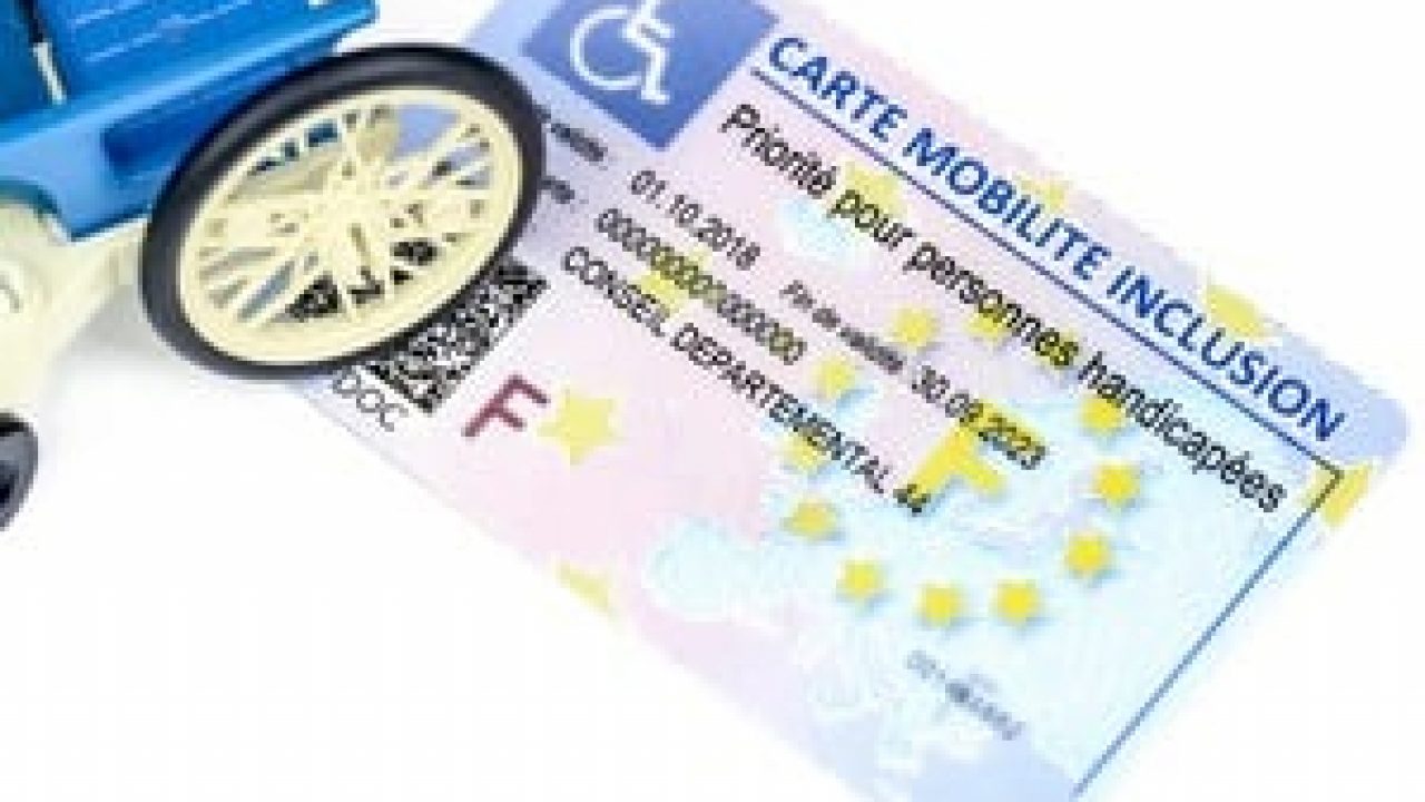 Carte D Invalidité Avec Mention Besoin D Accompagnement - Compartir Carta